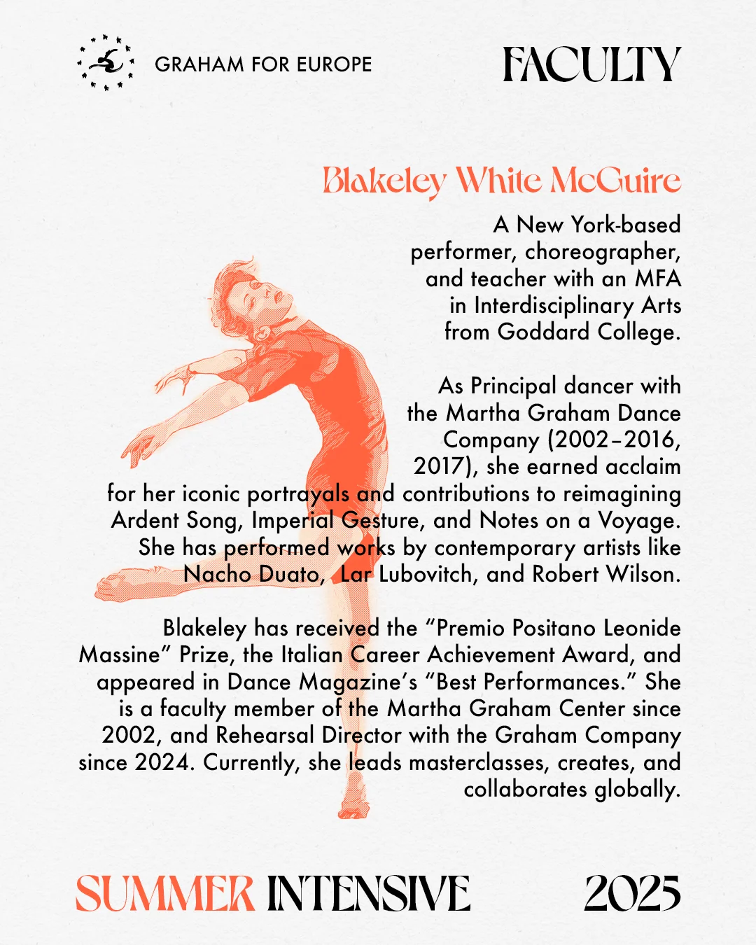 Faculty G4EU Summer intensive 2025 3 Blakeley White McGuire