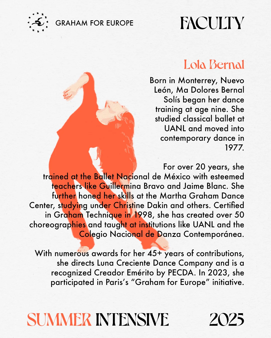 Faculty G4EU Summer intensive 2025 9 Lola Bernal